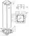 Fig. 08 - Synthetic resin structures and mountings for such structures