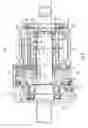 Fig. 03 - Hydrostatic drive system, with division of the quantity of hydraulic fluid at the pump, for two hydraulic circuits