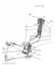 Fig. 03 - Gearshift lever with reverse gear lock-out