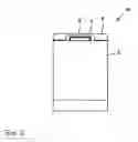 Fig. 03 - Dishwasher machine with door and handle element