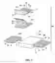 Fig. 02 - Solar cell with physically separated distributed electrical contacts