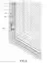 Fig. 07 - Door glass assembly with powered blind