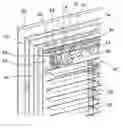 Fig. 01 - Door glass assembly with powered blind