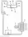 Fig. 01 - Cooling assembly with successively contracting and expanding coolant flow
