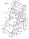 Fig. 02 - Foldable chair and ladder combination
