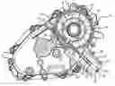 Fig. 01 - Transfer case with moving coil clutch actuator operator