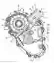 Fig. 05 - Transfer case with moving coil clutch actuator operator