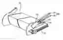 Fig. 01 - Device for restraining the rise of a step roller of a people conveyor