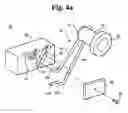 Fig. 04 - Device for restraining the rise of a step roller of a people conveyor