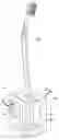 Fig. 01 - Base for oral hygiene instrument