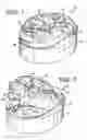 Fig. 02 - Pivotable storage receptacle for kitchen utensils