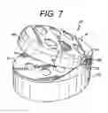 Fig. 06 - Pivotable storage receptacle for kitchen utensils