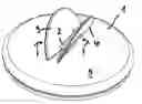 Fig. 01 - Cover-handle assembly for a kitchen vessel