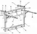 Fig. 01 - Patio umbrella and table set frame assembly