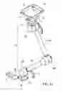 Fig. 16 - Supporting device for automotive portable electronic instruments