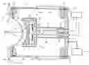 Fig. 01 - Electron gun with a focusing anode, forming a window for said gun and application thereof to irradiation and sterilization