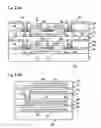 Fig. 31 - Thin film transistor with plural channels and corresponding overlapping electrode