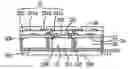 Fig. 01 - Structure with semiconductor chips embeded therein