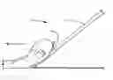Fig. 01 - Snow shovel with convex edge