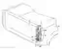Fig. 01 - Vehicle tailgate lift assist support structure