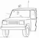 Fig. 01 - Front portion structure for vehicle