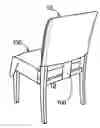 Fig. 01 - Adjustable chair cover