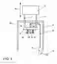 Fig. 03 - Adjuster of the vertical adjustment of a head restraint
