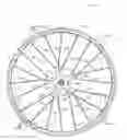 Fig. 01 - Bicycle wheel and hub