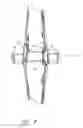 Fig. 10 - Bicycle wheel and hub