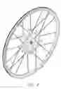 Fig. 06 - Bicycle wheel and release mechanism