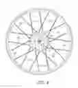 Fig. 07 - Bicycle wheel and release mechanism
