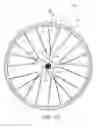 Fig. 13 - Bicycle wheel and release mechanism