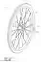 Fig. 22 - Bicycle wheel and release mechanism