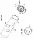 Fig. 11 - Actuator capable of reciprocal linear driving and rolling driving and power toothbrush using the same