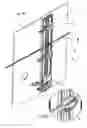 Fig. 10 - Support element for securing in a furniture carcass