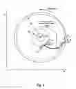 Fig. 05 - Magnetic head and disk X-Y test assembly with optimized arrangement for skew angle