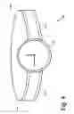 Fig. 05 - Dipole antenna for a watchband