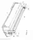 Fig. 05 - Printer cradle with air compressor