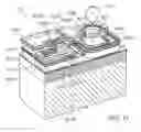 Fig. 11 - Printer cradle with air compressor