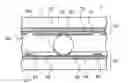Fig. 01 - Liquid crystal display panel with spherical spacer and a concave portion opposite to the spacer