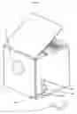 Fig. 07 - Cube shaped lamp and projection device for single slide or digital projection