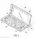 Fig. 07 - Portable electronic product with a Qwerty keyboard