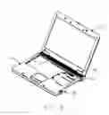 Fig. 09 - Latching mechanism for a foldable electronic device