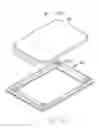 Fig. 06 - Backlight module with frame stopper for light guide plate and liquid crystal display with same