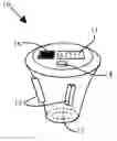 Fig. 01 - Infrared temperature-measuring container stopper and decanter chiller