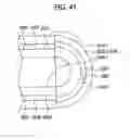 Fig. 42 - Accommodation belt for rolling element, and linear guide apparatus