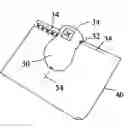 Fig. 01 - Light guides to assist in movement of a handheld printing device