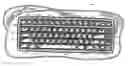 Fig. 01 - Computer keyboard