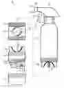 Fig. 01 - Spray bottle and golf ball washer