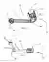 Fig. 05 - Proximity-sensor support, a compressor, a valve plate and a cooler